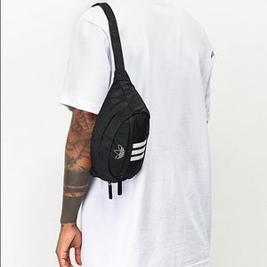 Adidas National 3 Stripes Waist Fanny Pack NWT